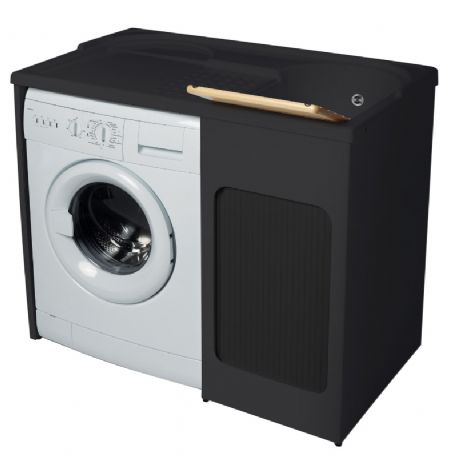 Lavapanni porta lavatrice da esterno nero 106x60 Lavacril Colavene
