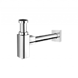 Sifone quadrato da 1├ö├ç├ÿ 1/4 in ottone