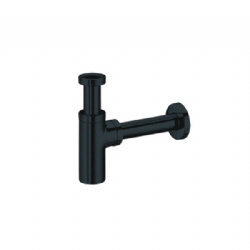 Sifone Minimal pesante da 1├ö├ç├ÿ 1/4 in ottone nero Matt