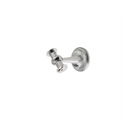 Porta accappatoio 2 ganci cm 8.5 Regal Stilhaus